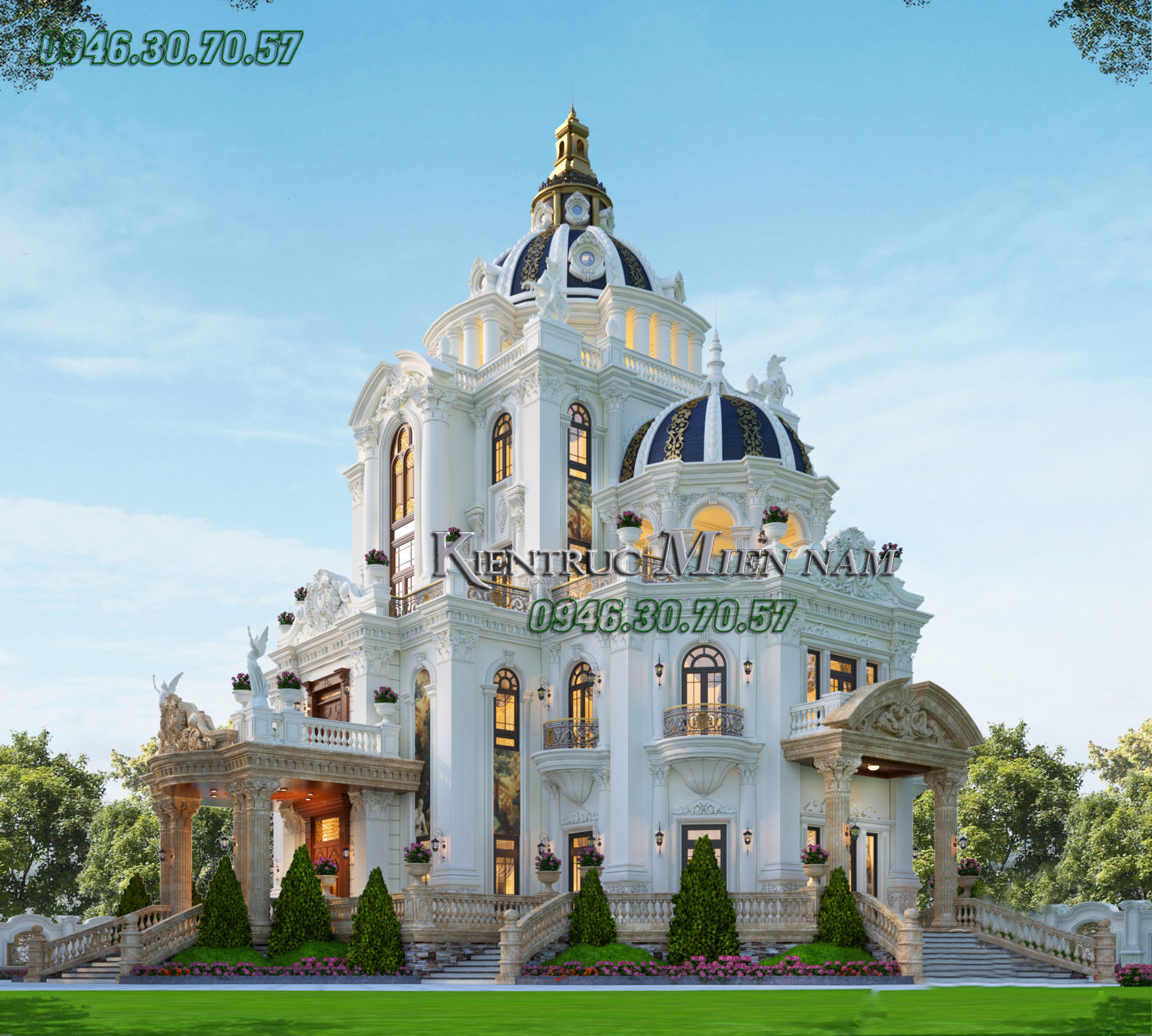 Biệt thự tân cổ điển kiểu pháp